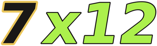 7x12 logo